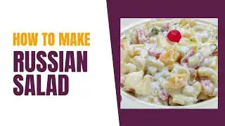 'Video thumbnail for how to make Russian salad at home _restaurant style_ ｜ cooking just for you #cooking  #kitchen'