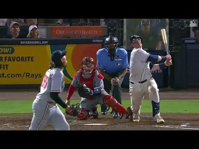 'Video thumbnail for Danny Jansen HAMMERS a Two-Run Home Run! | 4th HR of 2025 | Tampa Bay Rays | 05/26/2025'