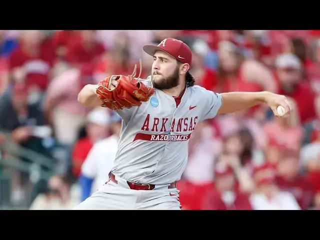 Video thumbnail for Zach Root 2025 College Baseball Highlights! | Arkansas Razorbacks