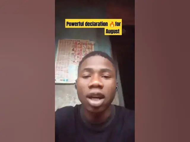 'Video thumbnail for powerful declaration ๐ฅ๐ฅ#prayer #viral'