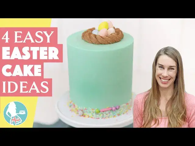 'Video thumbnail for 4 Easy Easter Cake Decorating Ideas'