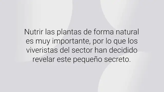 Video thumbnail for Permite que las flores florezcan durante todo el año con estos dos ingredientes naturales