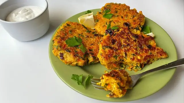 Video thumbnail for Crispy Moroccan-Inspired Couscous Cakes Recipe