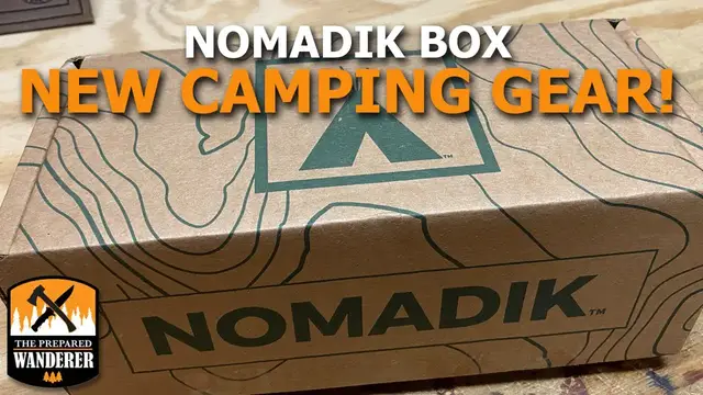 'Video thumbnail for Nomadik Subscription Box New Camping Gear!'