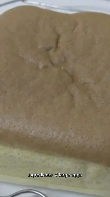 Video thumbnail for sponge cake recipe