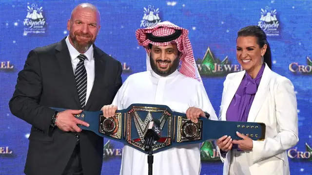 'Video thumbnail for Saudi Arabia To Host WWE Royal Rumble Or WrestleMania'
