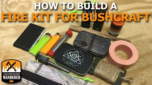 Video thumbnail for Building a Fire Kit for Bushcraft