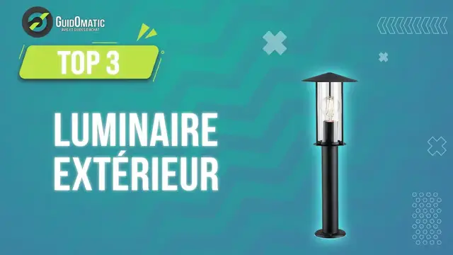 Video thumbnail for ⭐️ TOP 3 : LUMINAIRE EXTERIEUR 2023
