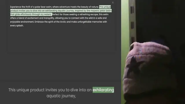 Video thumbnail for product invites you to dive into an exhilarating aquatic journey, inspired by the majestic polar bears that glide effortlessly through icy waters. Perfect for those seeking a refreshing escape, this swim offers a blend of excitement and t