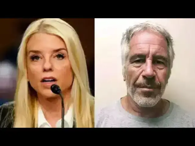 Video thumbnail for Pam Bondi Makes Massive Jeffrey Epstein Announcement - 'Lot Of Names'