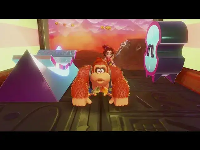 Video thumbnail for Donkey Kong Bananza - Freezer Layer: Head To Heat Source: Reach Hot-Hoof Heater Getaway | Zebras