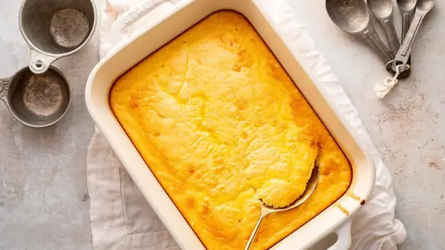 'Video thumbnail for Simple Southern Spoonbread Recipe'