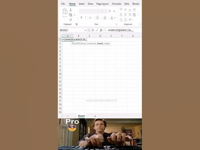 Video thumbnail for Excel Auto Alphabet: Beginner vs Expert Moves #excel #excelforbeginners #exceltutorial #exceltips