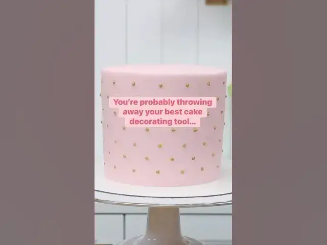 Video thumbnail for 5 ways to use the most useful cake tool you already own: parchment/wax paper #cakedecorating