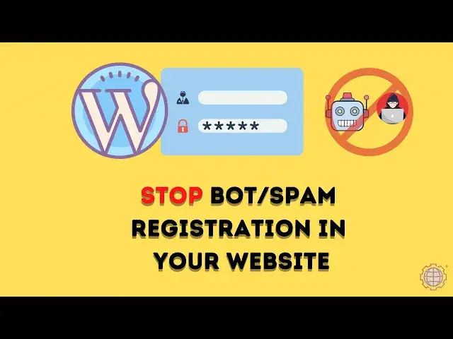'Video thumbnail for Stop Bot or Spam Registration in WordPress Website | Allow Certain Email'