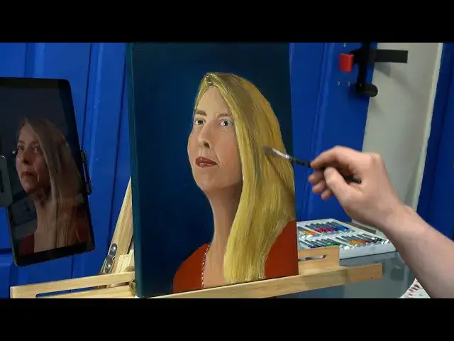 Video thumbnail for Woman Portrait Oil Painting (1 Minute Painting Video)