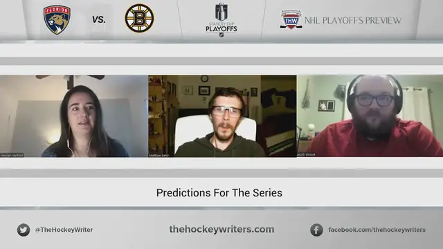 Video thumbnail for Panthers vs. Bruins 2024 NHL Playoff Preview - Series Predictions