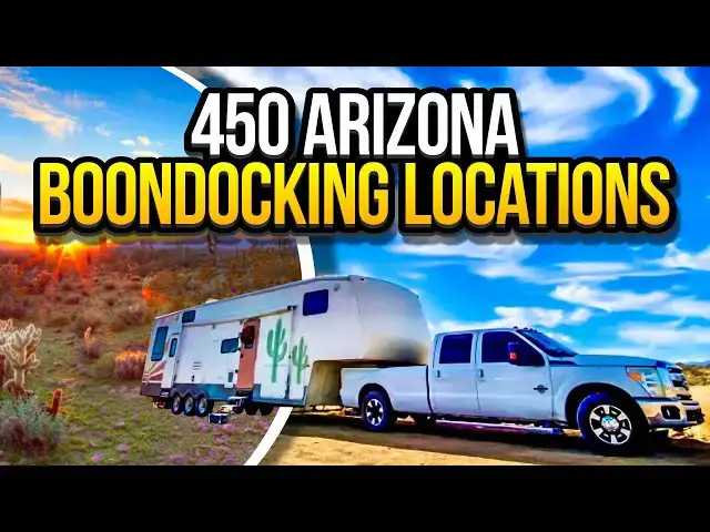 'Video thumbnail for 450 FREE Boondocking Locations in Arizona'