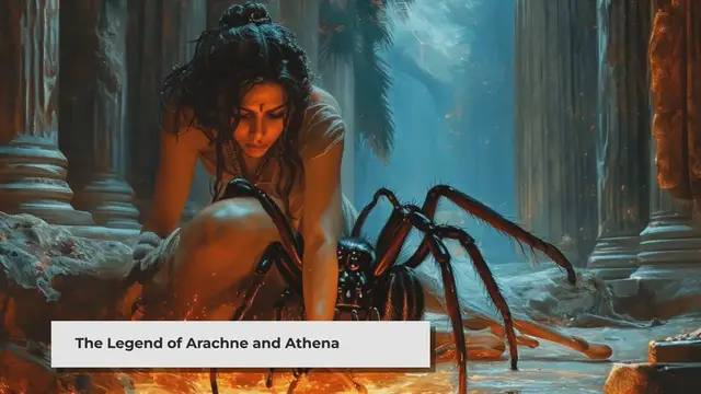 Video thumbnail for Arachne vs. Athena: A Greek Myth of Pride and Punishment