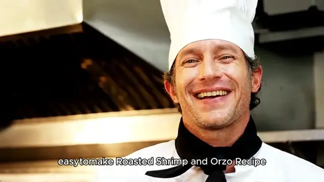 Video thumbnail for Roasted Shrimp and Orzo Recipe