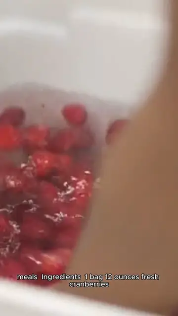 Video thumbnail for cranberry relish recipe