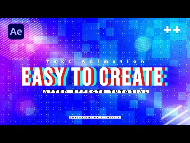 'Video thumbnail for Simple and Creative Text Animation - After Effects Tutorial'