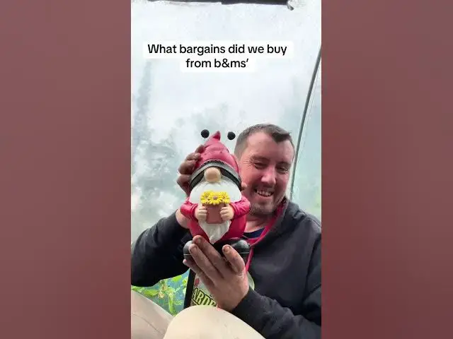 'Video thumbnail for 🛒💷 What Bargains Did We Buy from B&M’s? | Garden & Allotment Finds!'