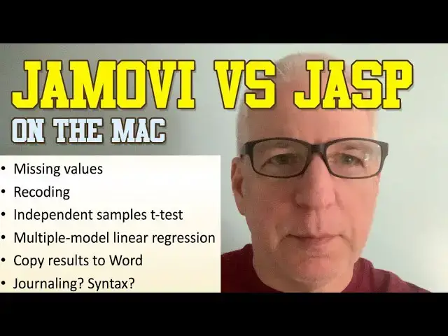 Video thumbnail for Jamovi vs JASP