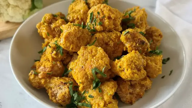 Video thumbnail for These Carolina BBQ Cauliflower Wings Bring Big Southern Flavor