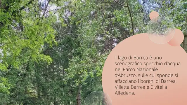 Video thumbnail for IL LAGO DI BARREA, UN PICCOLO GRANDE GIOIELLO D'ABRUZZO
