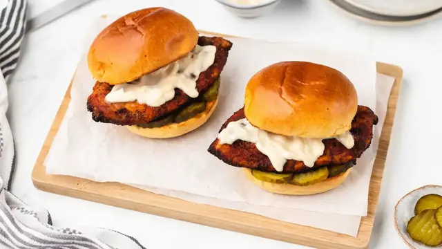 Video thumbnail for Copycat Popeyes Blackened Chicken Sandwich Recipe