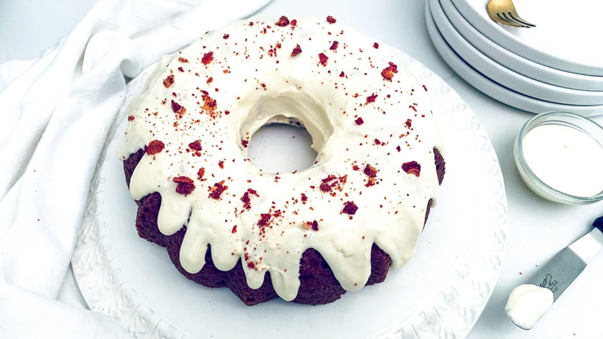 Video thumbnail for Naturally Red Velvet Bundt Cake Recipe