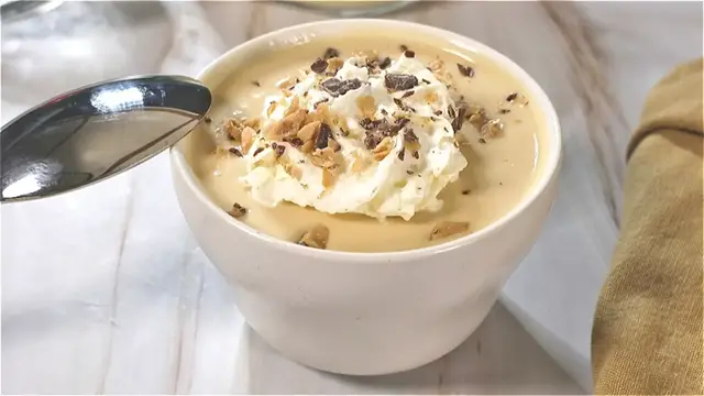 Video thumbnail for Easy Boozy Butterscotch Pudding Recipe