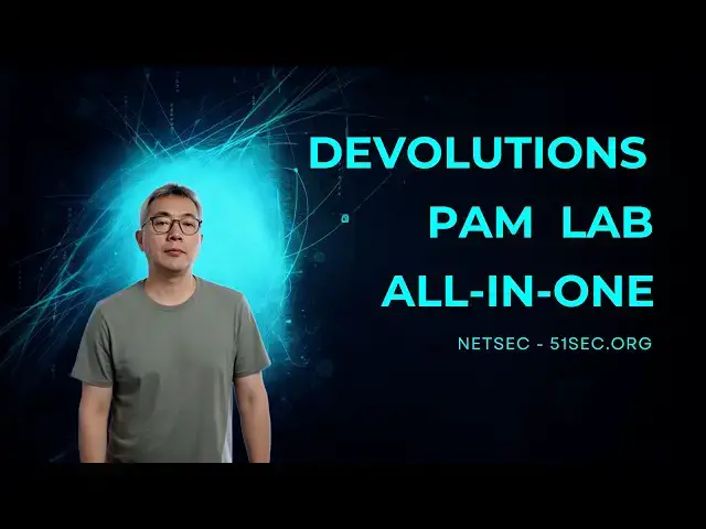 Video thumbnail for Install Devolutions PAM - All-In-One LAB  Deployment from Scratch (Devolutions Lab Series #1)