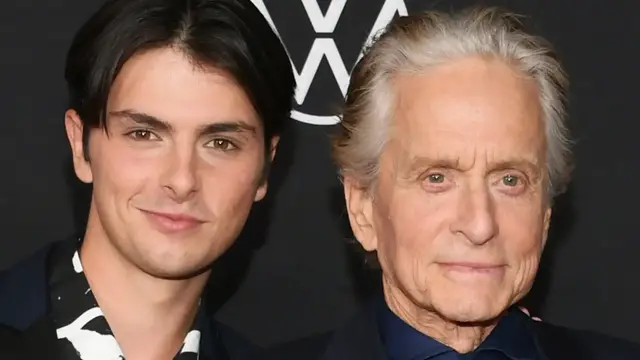 'Video thumbnail for Michael Douglas' Son Dylan Has Had Quite The Transformation'
