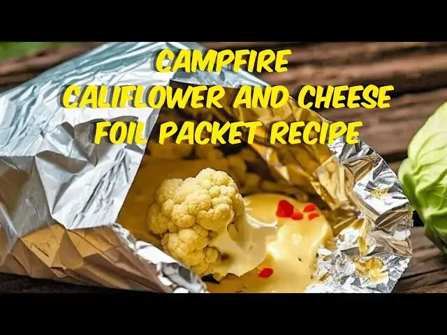 'Video thumbnail for Campfire Foil Packet Cauliflower and Cheese Recipe.com'