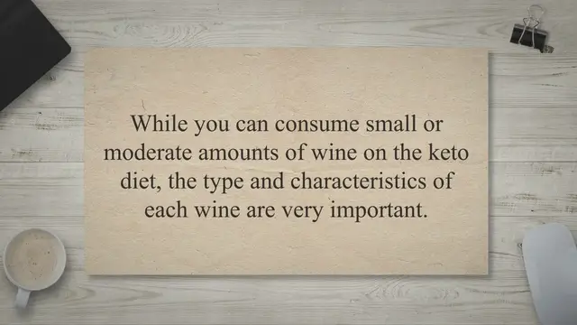 Video thumbnail for Can You Drink Wine On Keto? - Ketolog