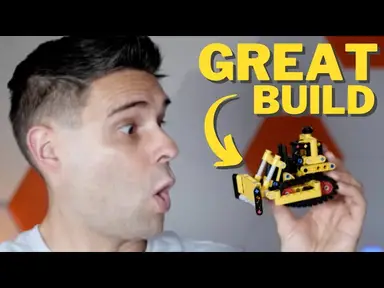'Video thumbnail for LEGO Technic Heavy-Duty Bulldozer 42163 Review'