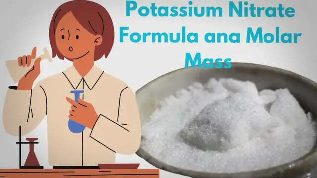 Video thumbnail for Potassium Nitrate Molar Mass, Formula and Uses