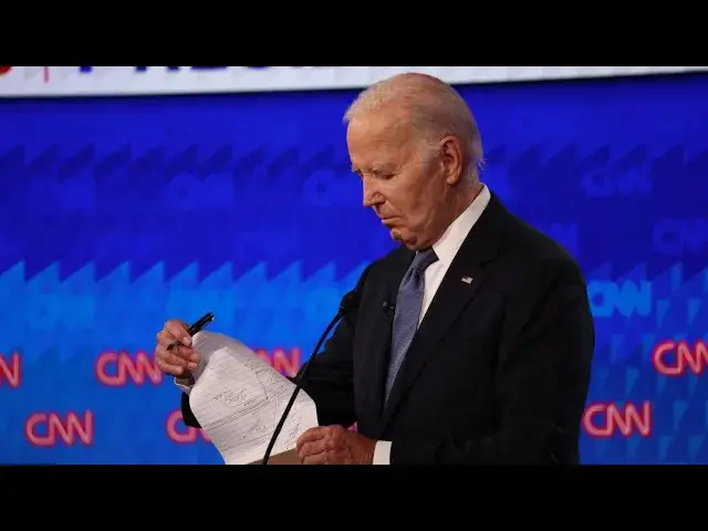 Video thumbnail for Replacing Biden - Top Democrat In Tears After Debate