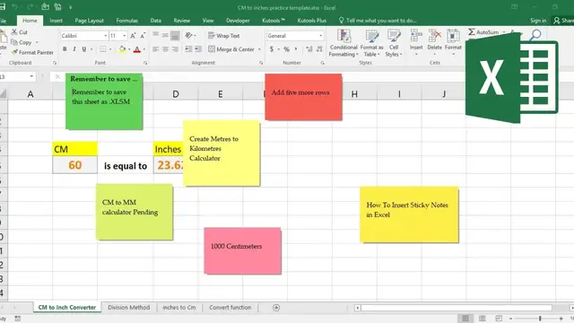 Video thumbnail for How to Insert Sticky Notes in Excel