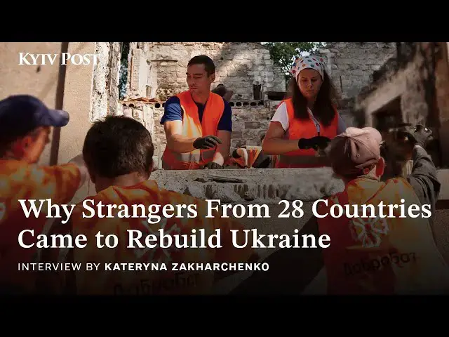 'Video thumbnail for Ukraine’s Biggest Volunteer Army: 50,000 People Rebuilding Country After War'
