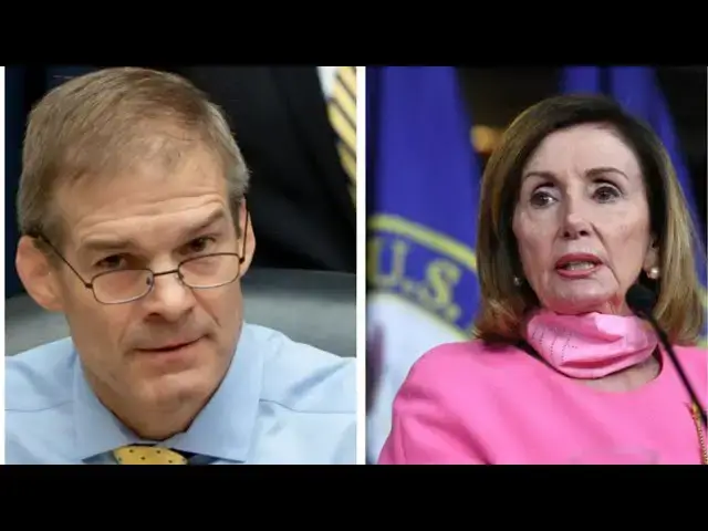 Video thumbnail for 'I Talked To The President' - Jim Jordan Stuns Nancy Pelosi