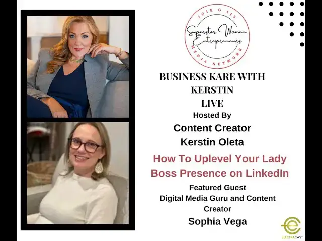 Video thumbnail for 203. How To Uplevel Your Lady Boss Presence on LinkedIn With Digital Marketing Guru Sophia Vega