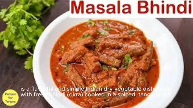 'Video thumbnail for How to make Bhindi Masala '