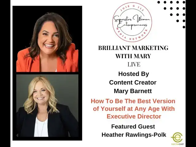 Video thumbnail for 209. How To Be The Best Version of Yourself at Any Age With Executive Director Heather Rawlings-Polk