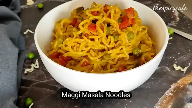 'Video thumbnail for Vegetable Maggi Masala'