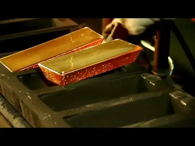 Video thumbnail for Making 400oz Cast Gold Bars 🏭🔥🥇