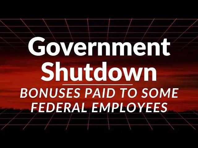 Video thumbnail for Some Federal Employees Get Bonuses After Government Shutdown Ends