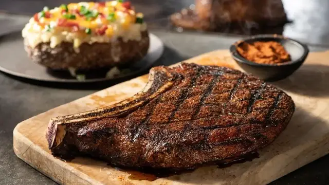 Video thumbnail for Bone-In Ribeye At Texas Roadhouse Vs LongHorn Steakhouse